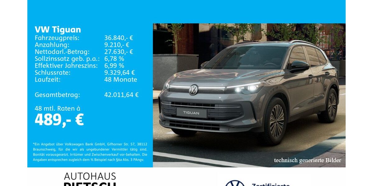 VW Tiguan 25.520 km 36.840 &euro; Melle 49324