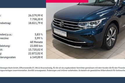 VW Tiguan 95.425 km 26.580 &euro; Rietberg 33397