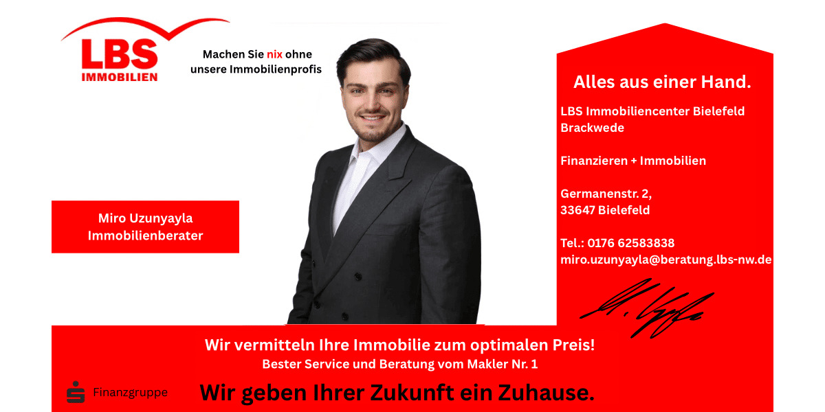 Etagenwohnung Bielefeld Sennestadt - 4 Zimmer, 92 m&sup2;, 219.000&euro; | Angebot:26797339