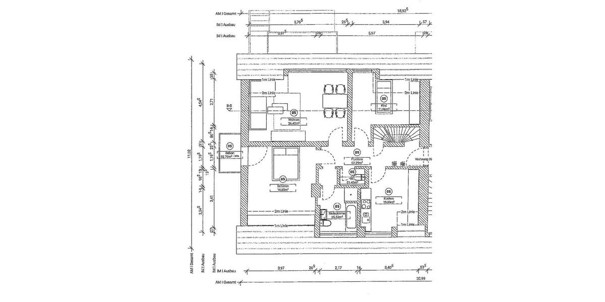 Etagenwohnung Bielefeld Brackwede - 3 Zimmer, 80 m&sup2;, 900&euro; | Angebot:26294690