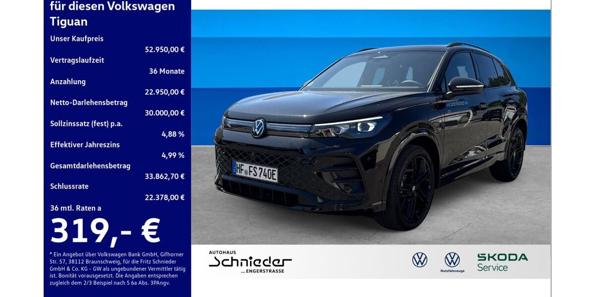 VW Tiguan 13.500 km 52.950 &euro; Herford 32051