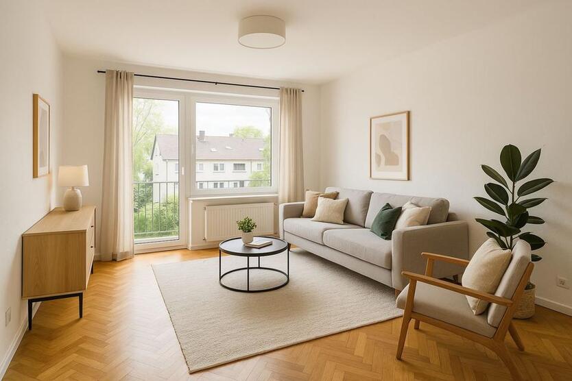 Sanierte Eigentumswohnung 66qm neues Bad Balkon Garage in Herford