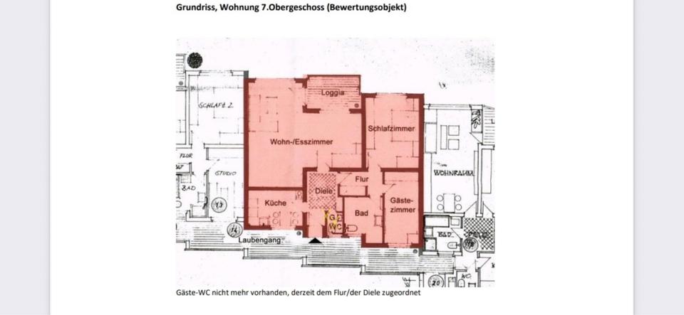 Etagenwohnung Bielefeld Senne - 3 Zimmer, 95 m&sup2;, 1.055&euro; | Angebot:26152381
