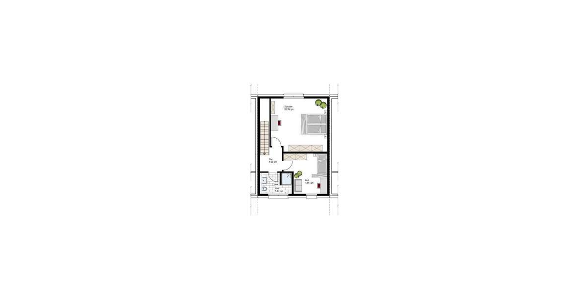 Reihenendhaus Bielefeld Sennestadt - 3 Zimmer, 100 m&sup2;, 389.000&euro; | Angebot:24609114