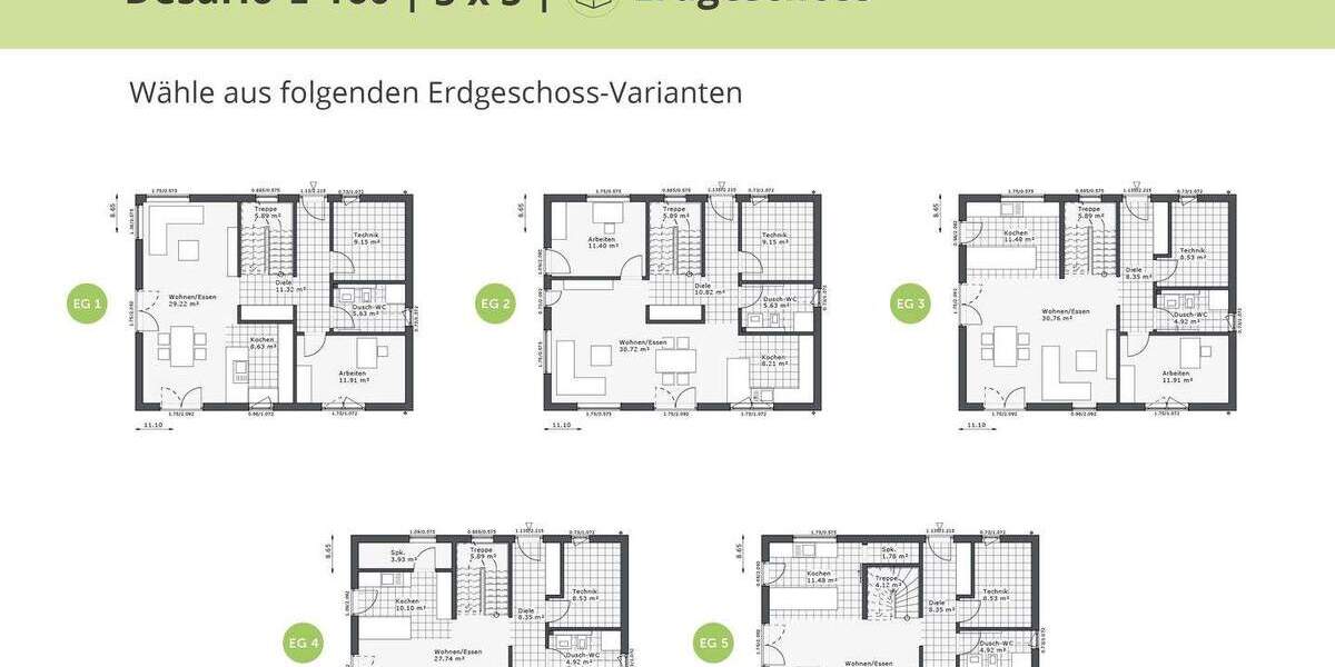 Einfamilienhaus Verl - 5 Zimmer, 160 m&sup2;, 673.100&euro; | Angebot:25644338