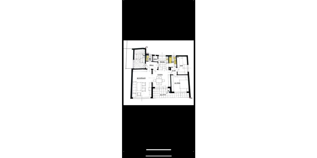Etagenwohnung Herford Diebrock - 3 Zimmer, 96 m&sup2;, 1.000&euro; | Angebot:26366140