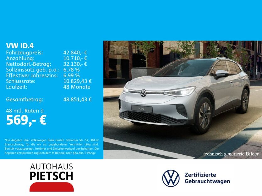 VW ID.4 11.810 km 42.840 € Melle 49324