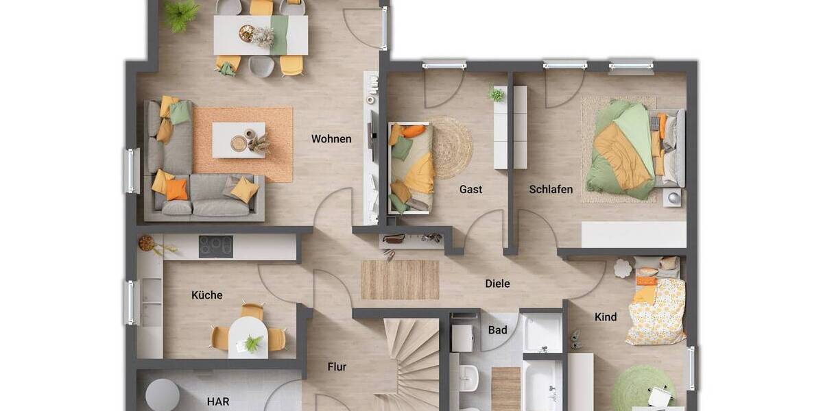 Mehrfamilienhaus, Wohnhaus Bielefeld Sennestadt - 8 Zimmer, 200 m&sup2;, 532.450&euro; | Angebot:25986555
