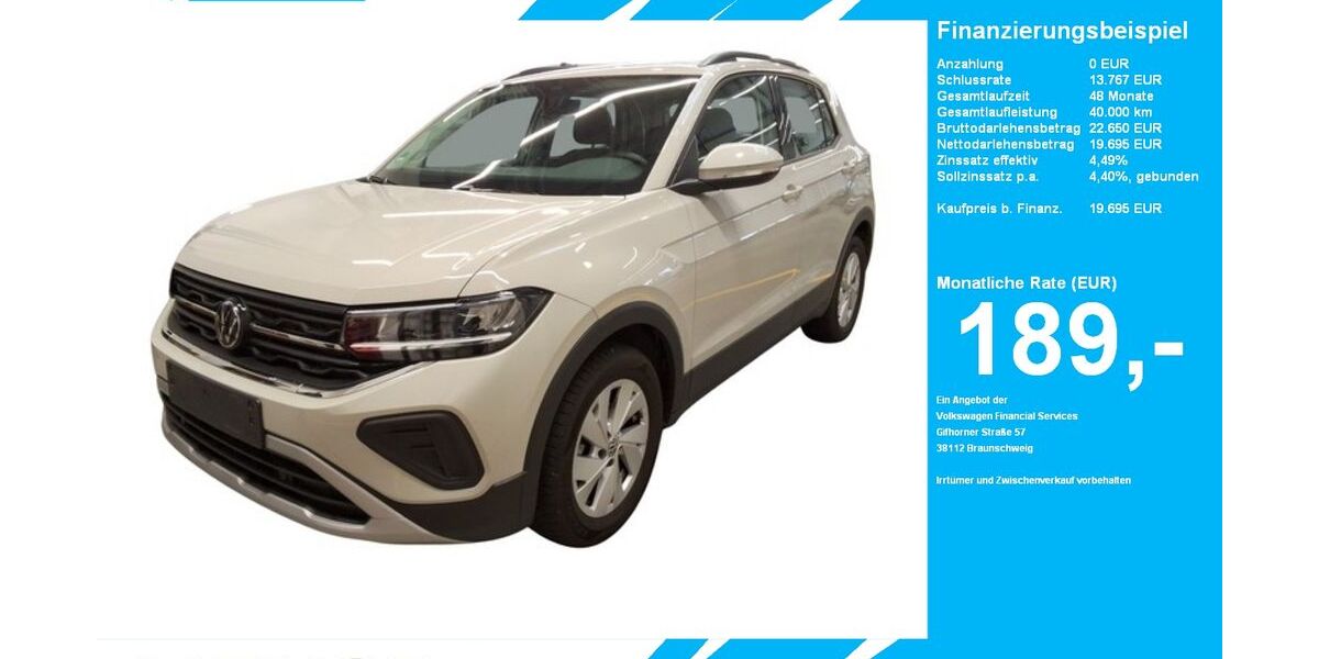 VW T-Cross 12.254 km 19.695 &euro; Gütersloh 33334