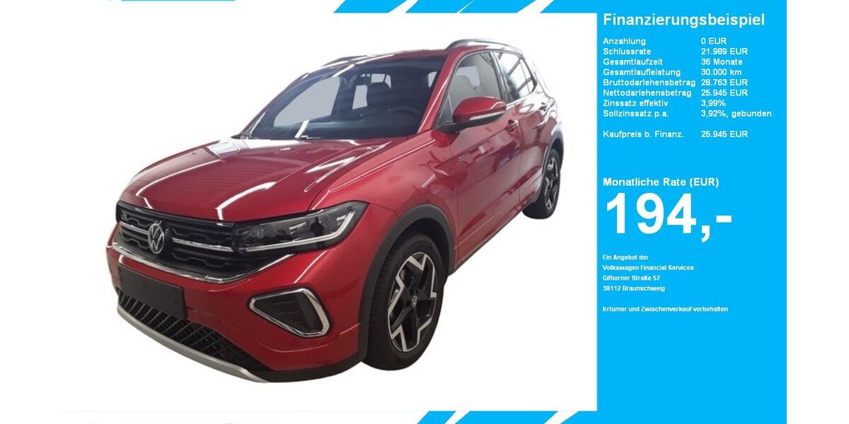 VW T-Cross 5.286 km 25.945 &euro; Gütersloh 33334
