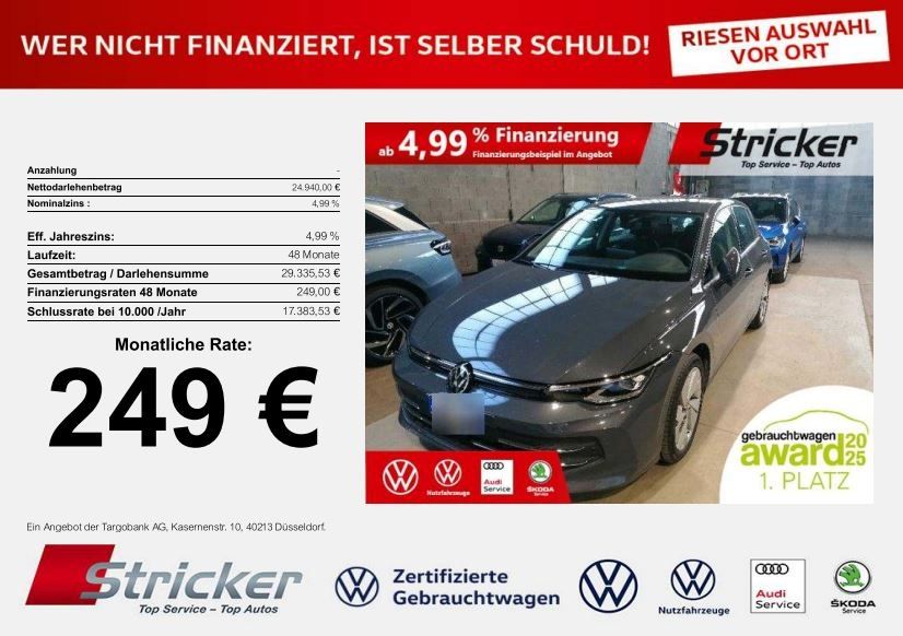 VW Golf 22.201 km 24.939 &euro; Detmold 32760