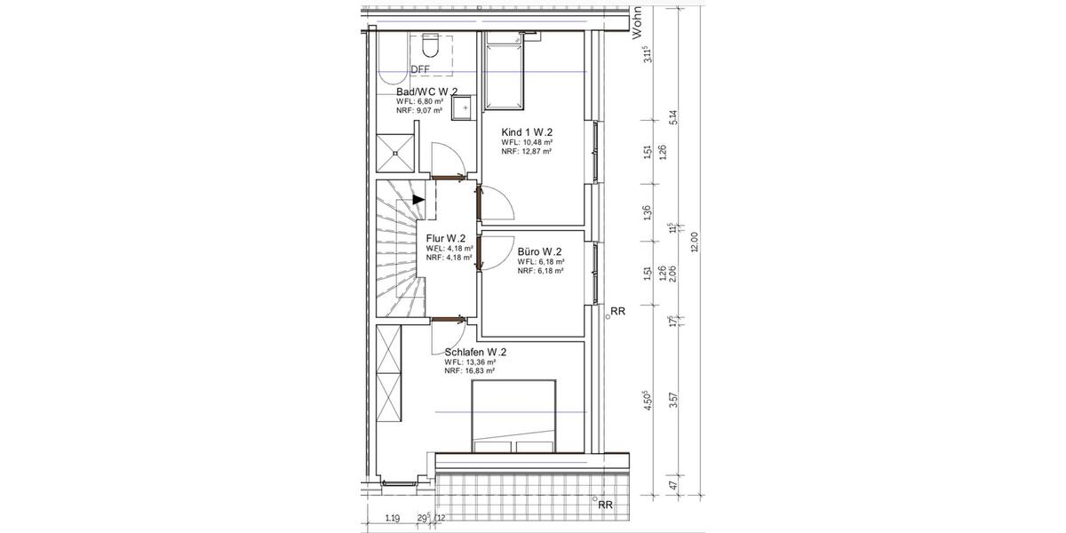 Doppelhaushälfte Detmold Hakedahl - 5 Zimmer, 128 m&sup2;, 1.750&euro; | Angebot:26102691