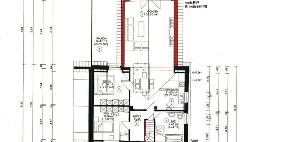 Etagenwohnung Bielefeld / Quelle Quelle - 3 Zimmer, 107 m&sup2;, 289.000&euro; | Angebot:25929778