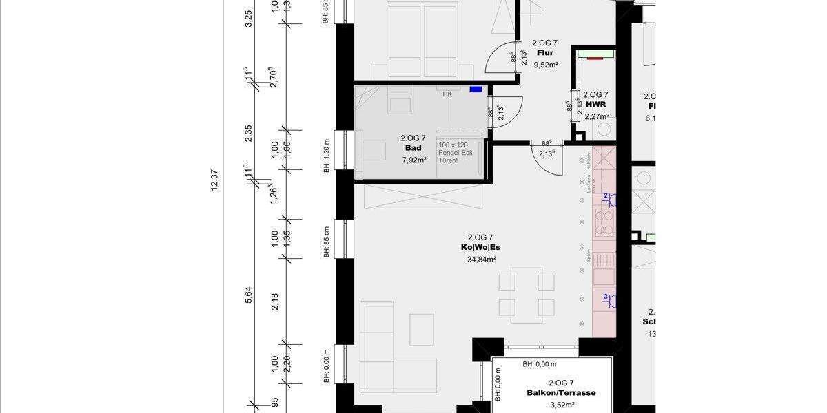 Etagenwohnung Lage - 2 Zimmer, 77 m&sup2;, 720&euro; | Angebot:25878177