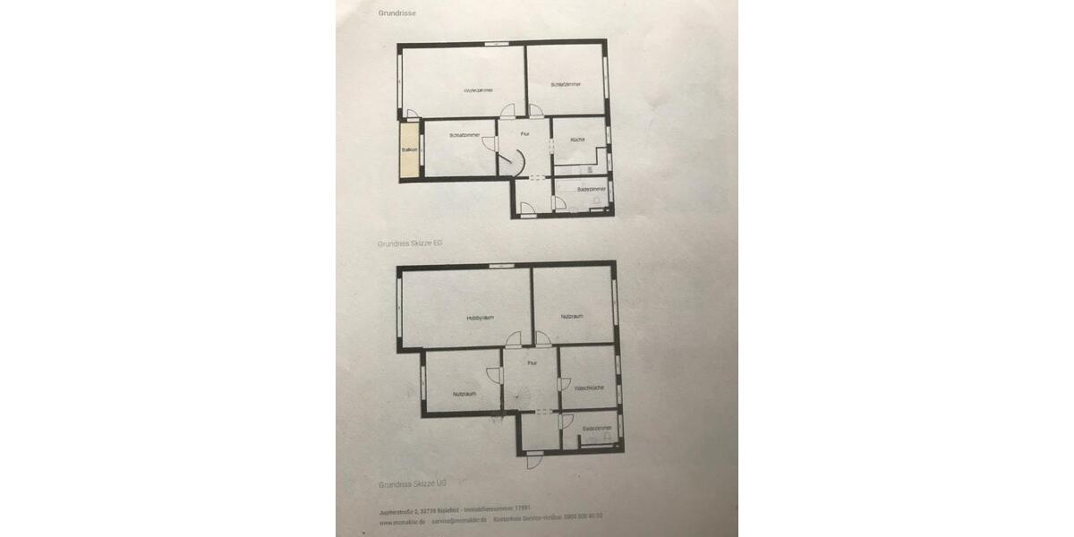Erdgeschoßwohnung Bielefeld Jöllenbeck - 5 Zimmer, 160 m&sup2;, 260.000&euro; | Angebot:25552930