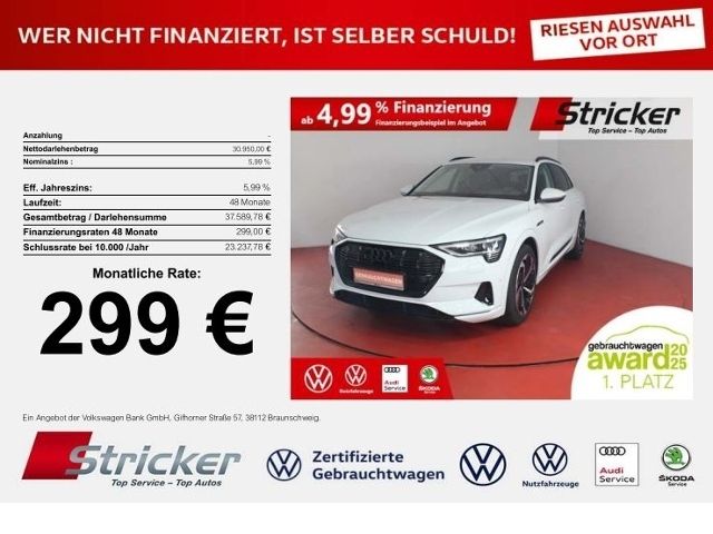 Audi e-tron 26.731 km 30.949 € Detmold 32760