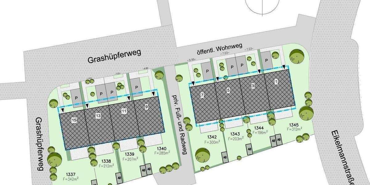 Reihenendhaus Bielefeld Sennestadt - 3 Zimmer, 100 m&sup2;, 389.000&euro; | Angebot:25687789