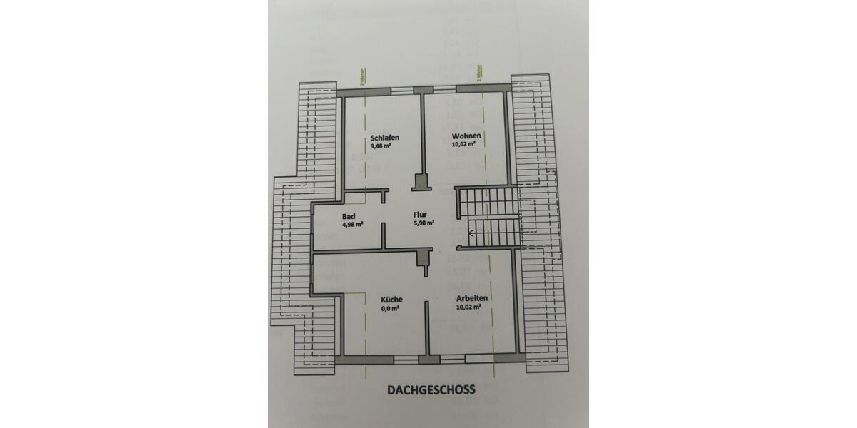 Dachgeschoßwohnung Bielefeld Schildesche - 3 Zimmer, 52 m&sup2;, 650&euro; | Angebot:26506480