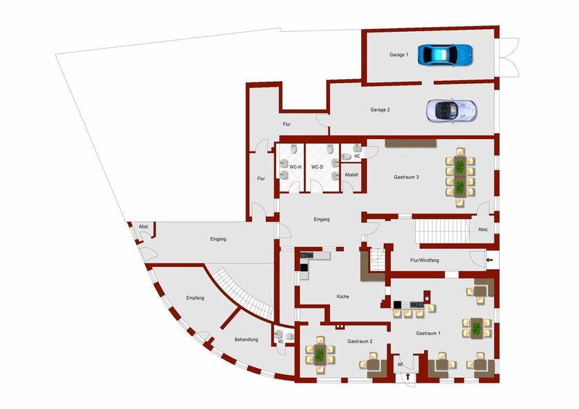 Top Geldanlage! Vielseitig nutzbares Anlageobjekt mit Potenzial in Fußgängerzone zimmer