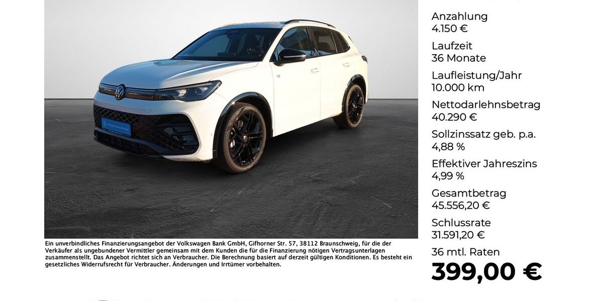 VW Tiguan 16.545 km 43.880 &euro; Versmold 33775