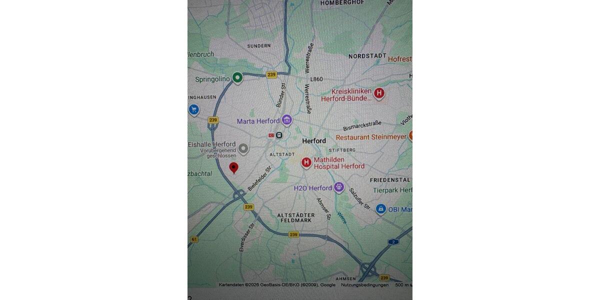 Etagenwohnung Herford Diebrock - 2 Zimmer, 67 m&sup2;, 99.500&euro; | Angebot:26503716