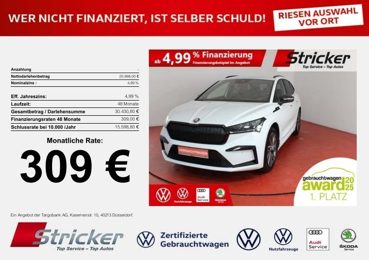 Skoda Enyaq 52.304 km 25.998 &euro; Detmold 32760