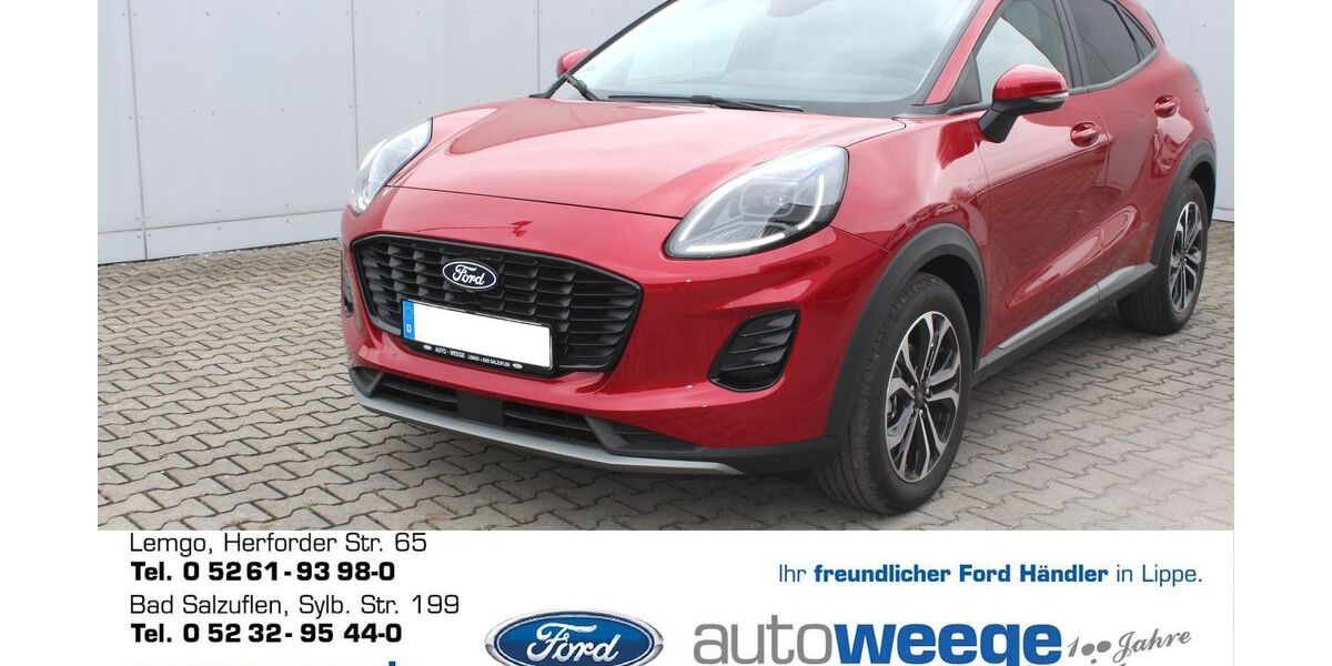 Ford Puma 7.790 km 24.590 &euro; Bad Salzuflen 32107
