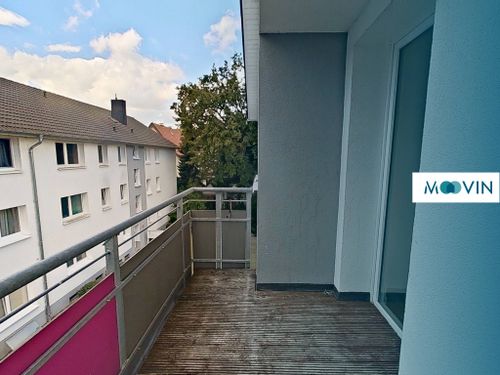 1 KALTMIETERLASS ALS GESCHENK: Frisch renovierte 2-Zimmer-Wohnung mit BALKON in Bielefeld-Ummeln 2 zimmer