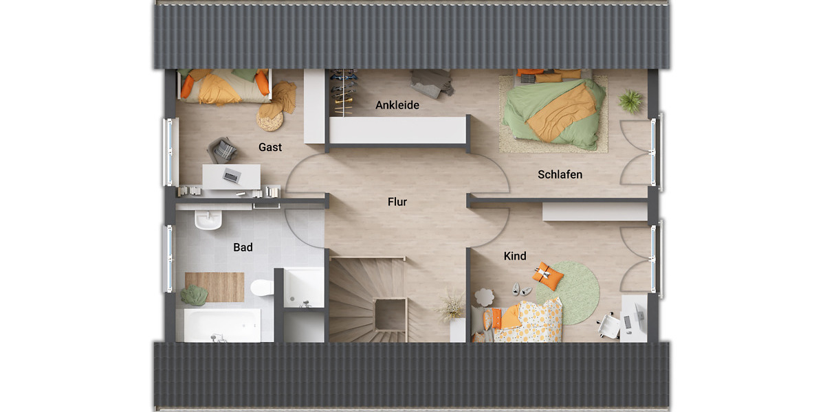 Einfamilienhaus Bünde Ahle - 5 Zimmer, 142 m&sup2;, 393.750&euro; | Angebot:25802681