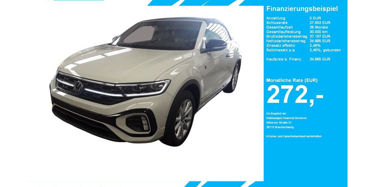 VW T-Roc 15.136 km 34.600 &euro; Gütersloh 33334
