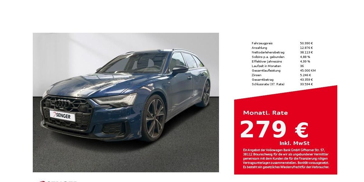 Audi A6 39.706 km 50.990 € Bielefeld 33609