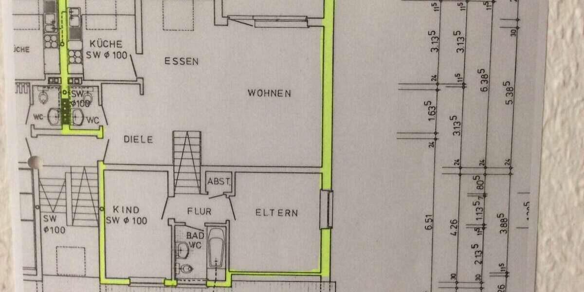 Etagenwohnung Bielefeld Schildesche - 3 Zimmer, 83 m&sup2;, 750&euro; | Angebot:27166171