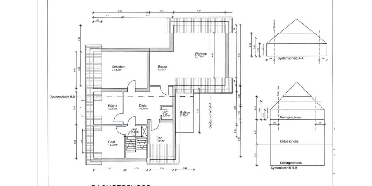 Dachgeschoßwohnung Detmold Hiddesen - 4 Zimmer, 115 m&sup2;, 215.000&euro; | Angebot:25327701