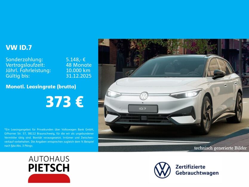 VW ID.7 10.452 km 51.480 € Melle 49324