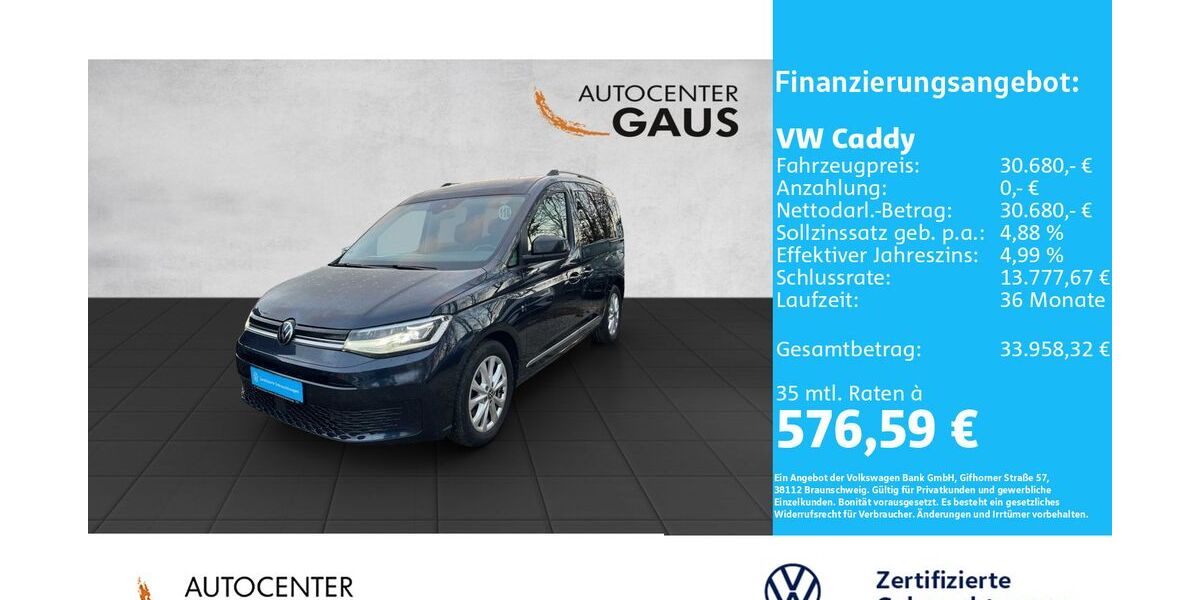VW Caddy 52.215 km 30.680 € Bielefeld 33699
