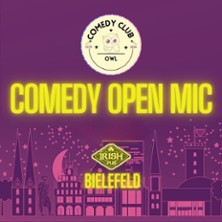 Comedy Open Mic Bielefeld - Februar Show 26.02.2026 Irish Pub Bielefeld