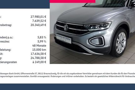 VW T-Roc 28.500 km 25.980 &euro; Rietberg 33397
