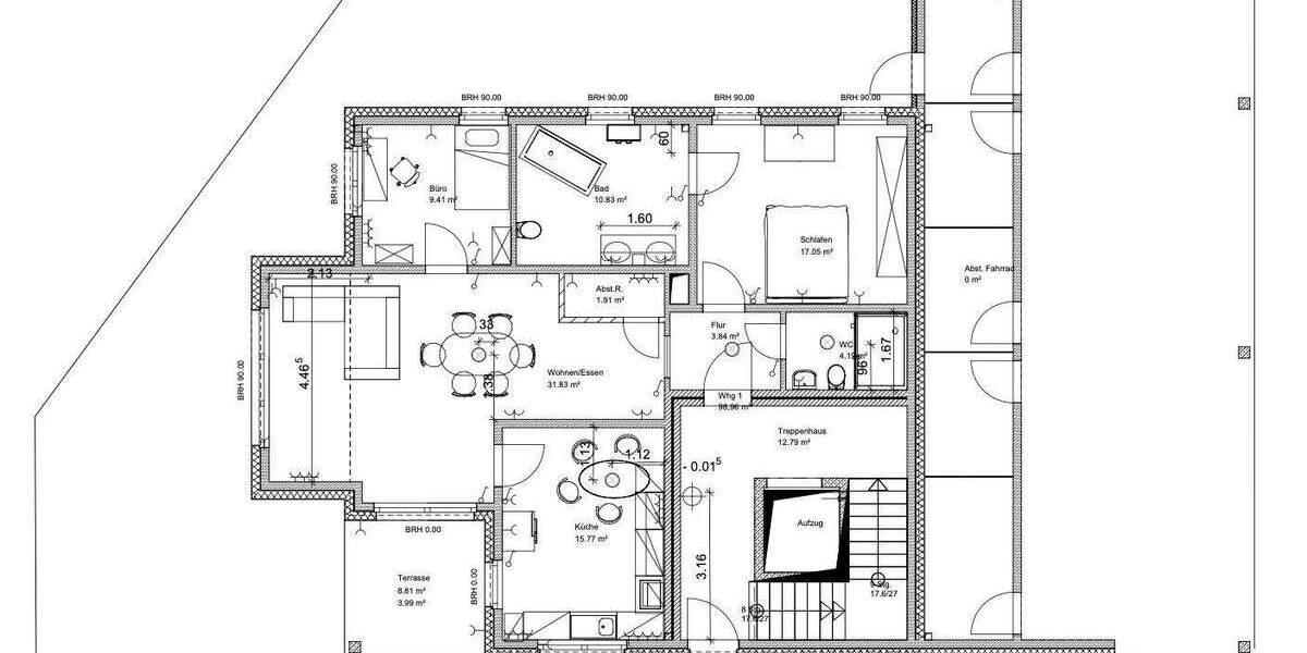 Etagenwohnung Gütersloh Innenstadt - 3 Zimmer, 98 m&sup2;, 470.350&euro; | Angebot:25679055