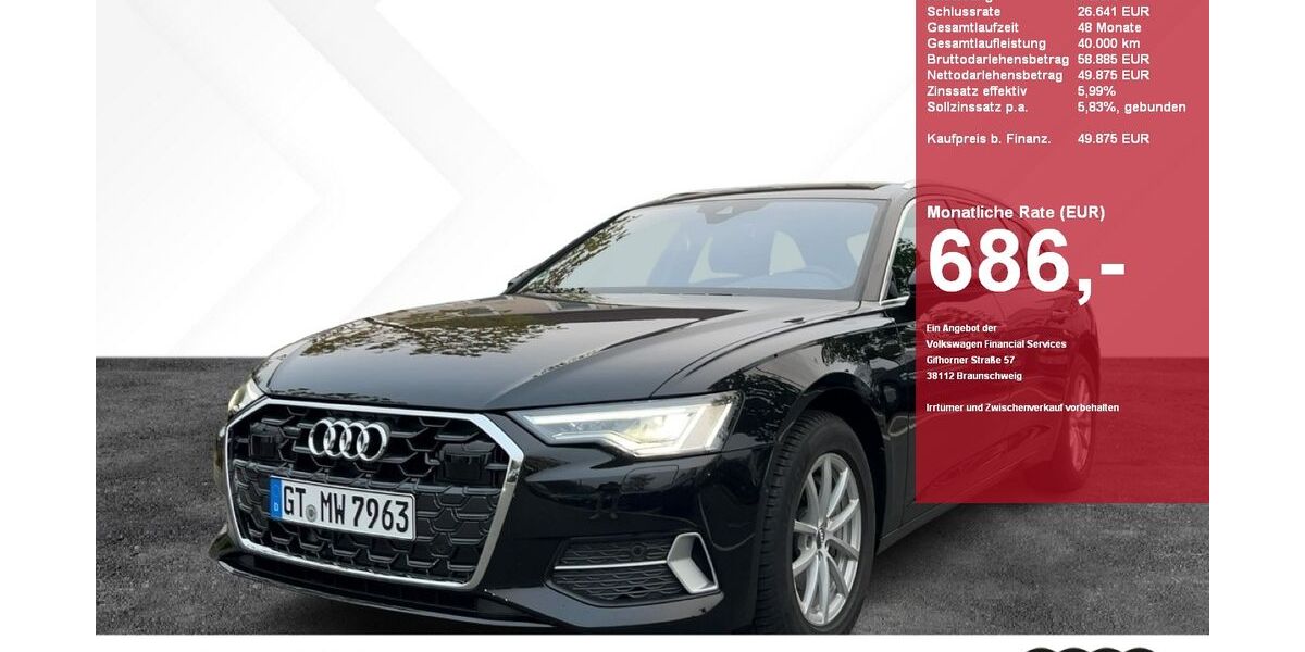 Audi A6 39.900 km 49.875 &euro; Gütersloh 33330