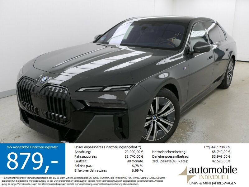 BMW i7 19.500 km 87.840 € Paderborn 33100