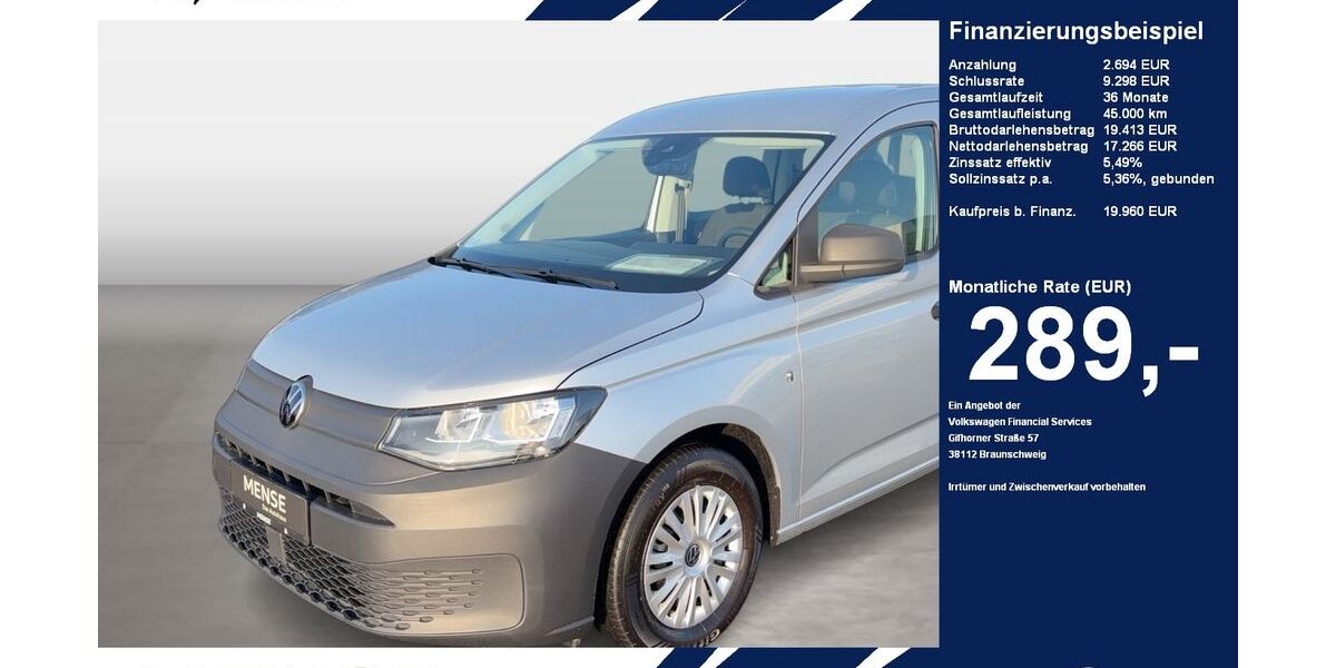 VW Caddy 94.531 km 19.360 &euro; Gütersloh 33334