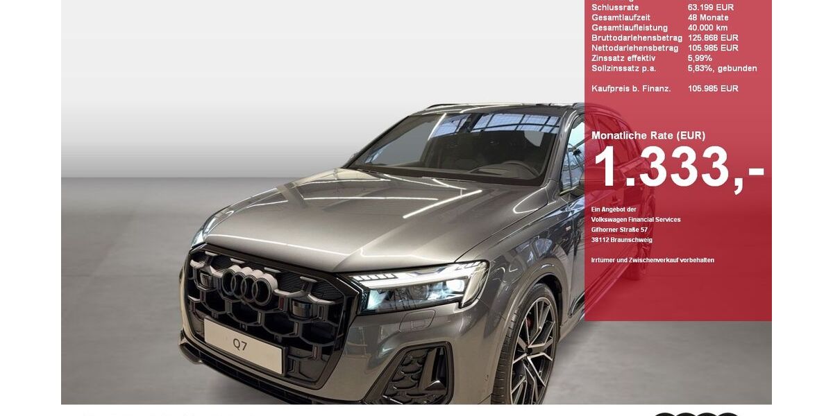 Audi Q7 9.900 km 105.985 &euro; Gütersloh 33330