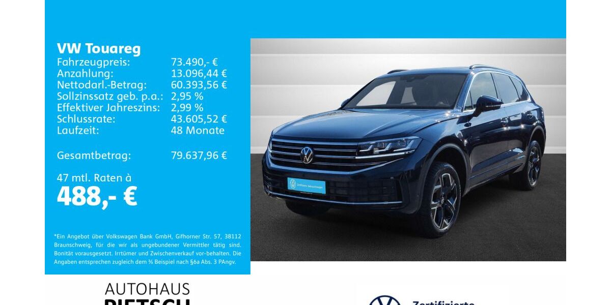 VW Touareg 23.452 km 71.800 € Melle 49324