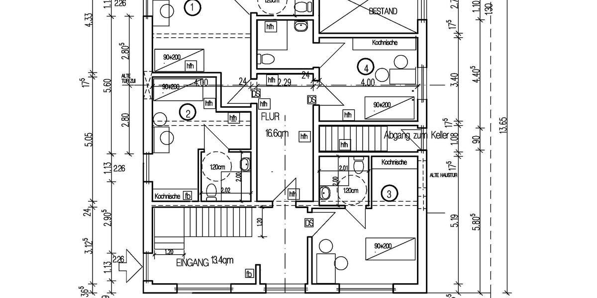 Etagenwohnung Bielefeld Schildesche - 1 Zimmer, 25 m&sup2;, 600&euro; | Angebot:26385407