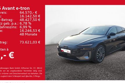 Audi A6 e-tron 11.610 km 63.870 &euro; Melle 49324
