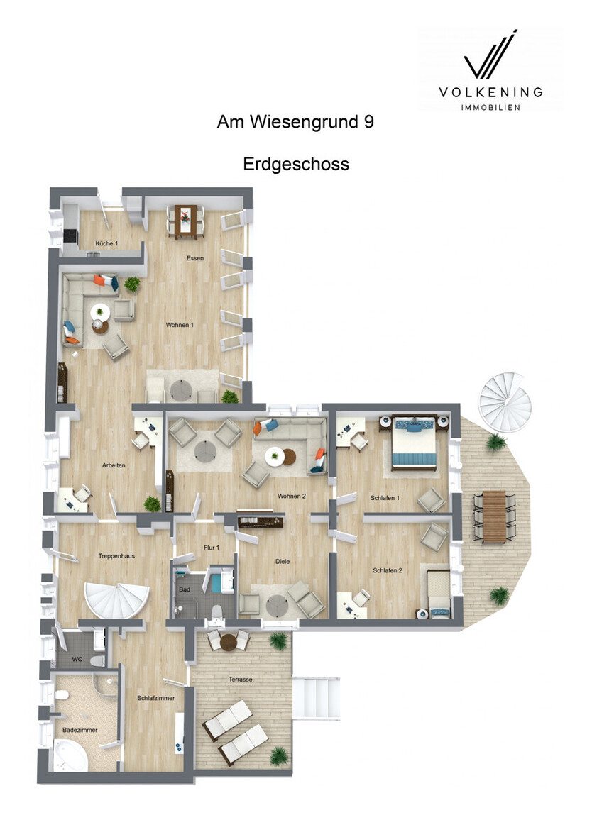Idyllisches Mehrfamilien- Mehrgenerationenhaus 17 zimmer