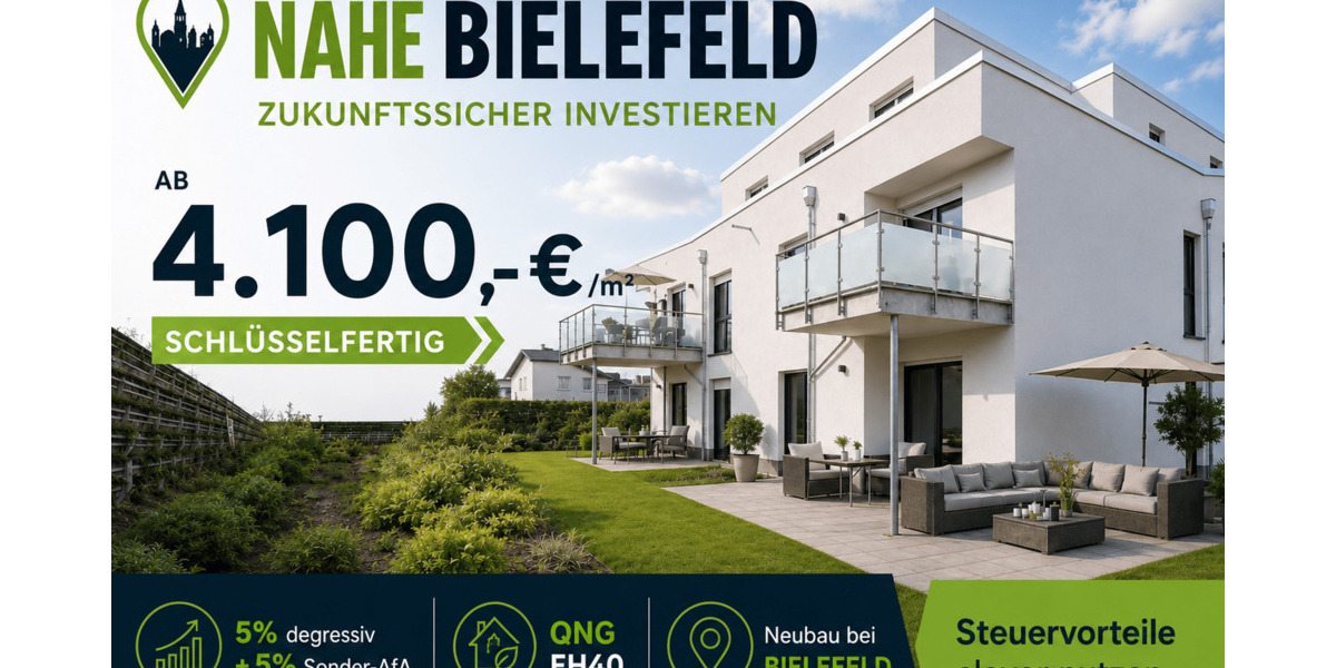Mehrfamilienhaus, Wohnhaus Bielefeld Innenstadt - 1 Zimmer, 1.750.000&euro; | Angebot:26902767