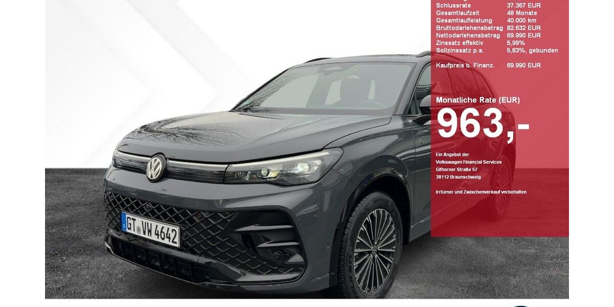 VW Tiguan 3.000 km 58.985 &euro; Gütersloh 33330