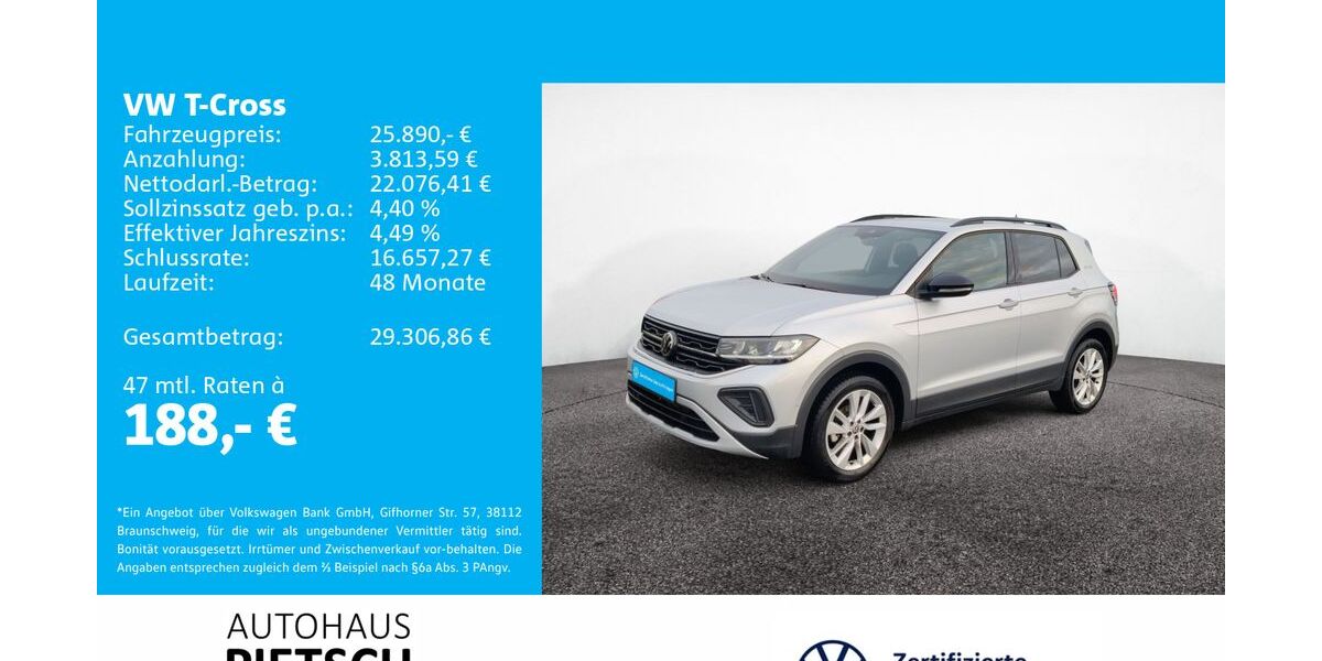 VW T-Cross 25.142 km 25.890 &euro; Melle 49324