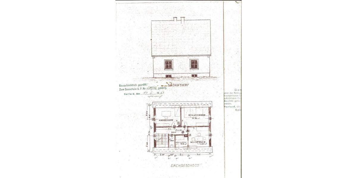 Einfamilienhaus Bünde Ennigloh - 6 Zimmer, 112 m&sup2;, 189.500&euro; | Angebot:25778349